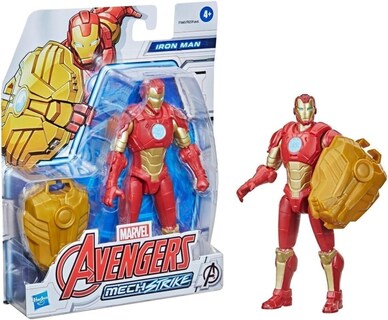 Foto 2 | Foto 2 | Figura de Acción Toy Avengers Hasbro Marvel Mech Strike Iron Man - Venta Internacional