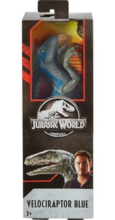 Foto 6 | Foto 6 | Figura de Acción Mattel Jurassic World Large Basic Velociraptor Blue - Venta Internacional