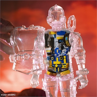 Foto 5 | Foto 5 | Figura de Acción Super7 G.i. Joe Super Cyborg Cobra B.a.t. Clear - Venta Internacional