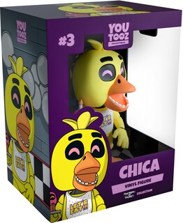 Foto 2 | Foto 2 | Figura de Vinilo Youtooz Chica #3, 12 cm Coleccionable Fnaf Five Nights - Venta Internacional