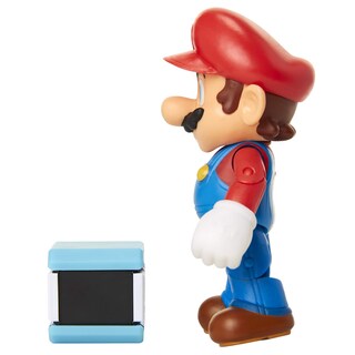 Foto 2 | Foto 2 | Figura de Acción Super Mario Coleccionable Mario de 10 Cm con Accesorio Pow - Venta Internacional