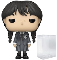 Figura De Vinilo Funko Pop Merlina Addams de 9.5 cm Con Protector De Caja - Venta Internacional