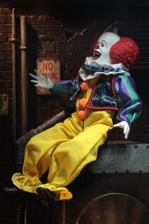 Foto 4 | Foto 4 | Figura de Acción Neca It Pennywise 1990 de Tela De 8 Pulgadas - Venta Internacional