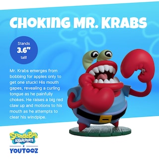 Foto 2 | Foto 2 | Figura de Vinilo You Tooz Choking Mr Krabs Spongebob- Venta Internacional