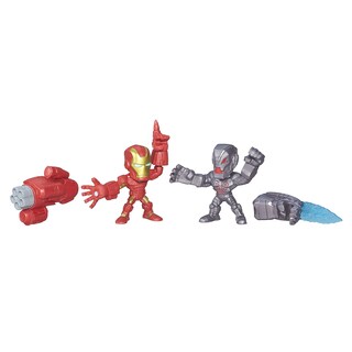 Foto 1 | Foto 1 | Figura de Acción Marvel Super Hero Mashers Micro Iron Man Vs. Ultron Paquete de 2 - Venta Internacional
