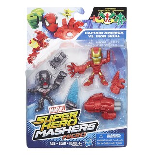 Foto 2 | Foto 2 | Figura de Acción Marvel Super Hero Mashers Micro Iron Man Vs. Ultron Paquete de 2 - Venta Internacional