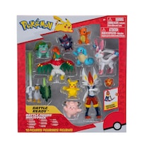 Set de Figuras Pokémon Battle con Cinderace Pikachu Y 9 Más - Venta Internacional
