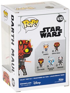 Foto 4 | Foto 4 | Figura de Vinilo Funko Pop! Star Wars Clone Wars: Darth Maul - Venta Internacional