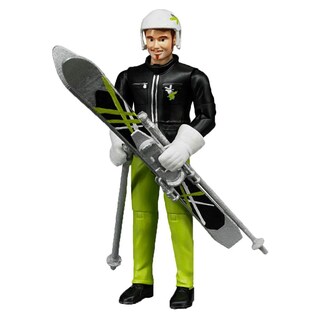 Foto 1 | Foto 1 | Figura de Acción Bruder Toys Bworld Skier con Accesorios - Venta Internacional
