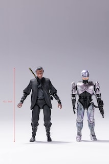 Foto 2 | Foto 2 | Figura de Acción Hiya Toys Robocop 3 Robocop Vs Otomo 1:18 - Venta Internacional