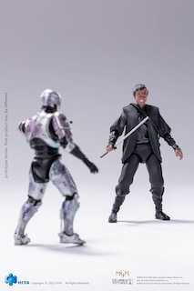 Foto 4 | Foto 4 | Figura de Acción Hiya Toys Robocop 3 Robocop Vs Otomo 1:18 - Venta Internacional