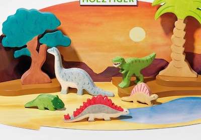 Foto 2 | Foto 2 | Figura de Juguete Holztiger Tyrannosaurus Rex de Madera para Niños - Venta Internacional