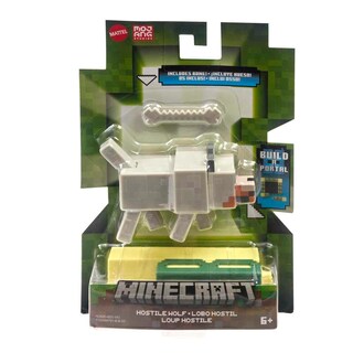 Foto 1 | Foto 1 | Figura de Acción Mattel Hostile Wolf Minecraft Craft A Block - Venta Internacional
