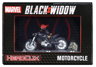 Foto 1 | Foto 1 | Figura de Acción Wizkids Marvel Heroclix Black Widow con Moto - Venta Internacional