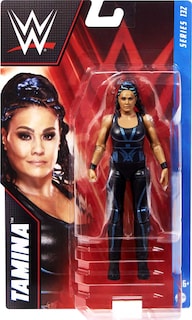 Foto 5 | Foto 5 | Figura de Acción Mattel Wwe Basic Tamina 6 Pulgadas - Venta Internacional