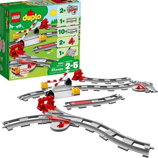 Foto 1 | Foto 1 | Venta Internacional- Juguete Para Construir: Vías De Tren Lego Duplo (10882)
