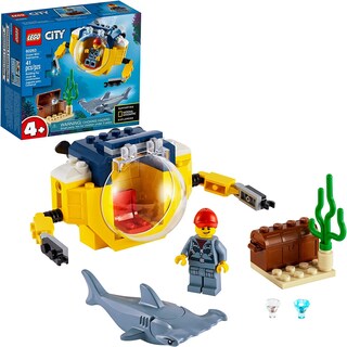 Foto 1 | Foto 1 | Venta Internacional- Lego Set De Juego De Construcción City 60263 Océano: Minisubmarino (41 Piezas)