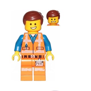 Foto 1 | Foto 1 | Venta Internacional- Lego The Movie 2: Minifig Emmet Con Sonrisa Y Aspecto Asustado