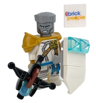 Venta Internacional- Lego Ninjago: Zane Minifigure From Master Of The Mountain With Bowcaster And Shield