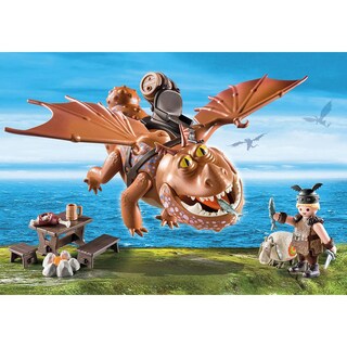 Foto 3 | Foto 3 | Set de Juegos Playmobil Dragons: Albóndiga y Patapez