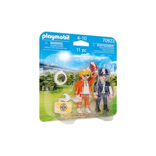 Foto 3 | Foto 3 | Playmobil Dúo Pack: Medico Y Oficial De Policía