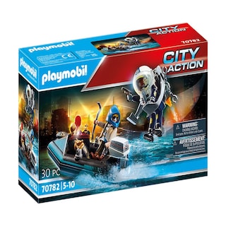 Foto 1 | Foto 1 | Playmobil City Action: Policía Mochila Propulsora Detención del Ladrón de Arte