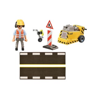 Foto 2 | Foto 2 | Playmobil City Action: Trabajador De La Construcción Con Cortador De Bordes