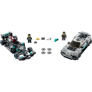 Foto 2 | Foto 2 | Set de Juego Lego Speed Champions Mercedes Amg F1 W12 E Performance y Mercedes AMG Project One 76909