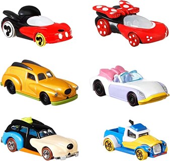 Foto 1 | Foto 1 | Venta Internacional - Coches Hot Wheels Con Personajes De Disney Paquete De 6