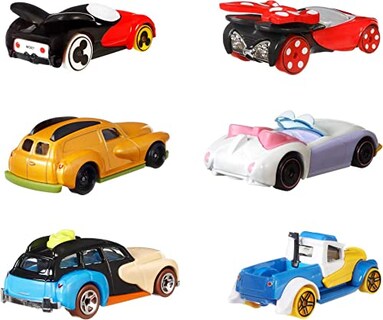 Foto 5 | Foto 5 | Venta Internacional - Coches Hot Wheels Con Personajes De Disney Paquete De 6