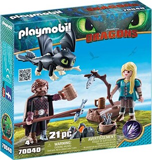 Foto 1 | Foto 1 | Venta Internacional - Set de Juego Playmobil Cómo Entrenar a Tu Dragon III Hiccup y Astrid