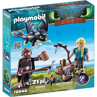 Foto 6 | Foto 6 | Venta Internacional - Set de Juego Playmobil Cómo Entrenar a Tu Dragon III Hiccup y Astrid