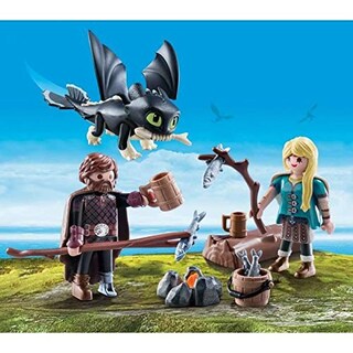 Foto 8 | Foto 8 | Venta Internacional - Set de Juego Playmobil Cómo Entrenar a Tu Dragon III Hiccup y Astrid