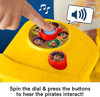 Foto 4 | Foto 4 | Venta Internacional - Set de Juego Interactivo Fisher-Price Santiago of the Seas de Nickelodeon