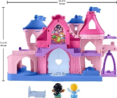 Foto 6 | Foto 6 | Venta Internacional - Set de Juego Fisher-Price Princess Magical Lights & Dancing Castle de Little People