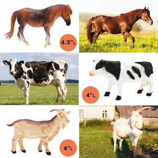 Foto 2 | Foto 2 | Venta Internacional - Set De Juego Farm Toy Tractor Con 40 Animales De Plástico De 3 A 12 Años
