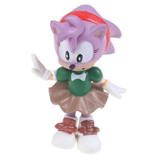 Foto 2 | Foto 2 | Venta Internacional - Figura De Acción Sonic The Hedgehog Knuckles Shadow, Juego De 6 Unidades