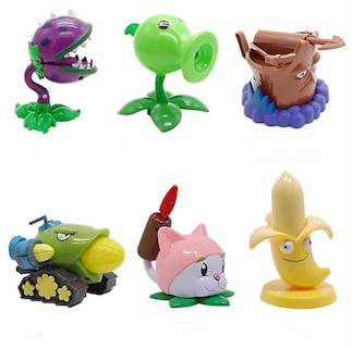 Foto 4 | Foto 4 | Venta Internacional - Figuras De Acción Plants Vs Zombies Sunflower Wall Nut Blover