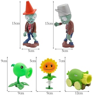 Foto 5 | Foto 5 | Venta Internacional - Figuras De Acción Plants Vs Zombies Sunflower Wall Nut Blover