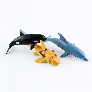 Foto 3 | Foto 3 | Venta Internacional - Juguete Para Peces De Piscina, Modelo Sea Life, 24 Piezas, Animales Marinos Educativos