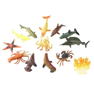 Foto 1 | Foto 1 | Venta Internacional - Juego De Juguetes Con Figuras De Animales Marinos, 12 Piezas, Para Bebés Educational Playthi