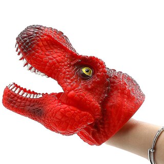 Foto 3 | Foto 3 | Venta Internacional - Figuras De Dinosaurio De Goma Blanda, Guante Animal, Marioneta Velocirraptor
