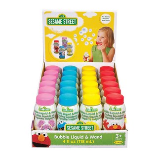 Foto 1 | Foto 1 | Bubbles Toy Little Kids Sesame Street, 120 Ml Con Varita (paquete De 24) - Venta Internacional.