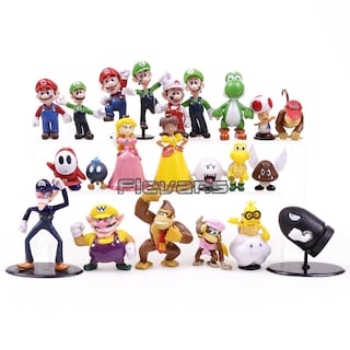 Foto 4 | Foto 4 | Set De Minifiguras De Pvc De La Familia Super Mario Bros Toy Set - Venta Internacional.