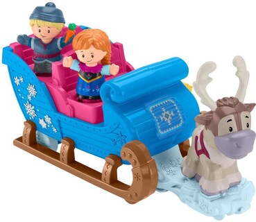 Foto 1 | Foto 1 | Fisher-price Disney Frozen Kristoff's Strigh Por People, Figure And Vehicle Set - Venta Internacional.