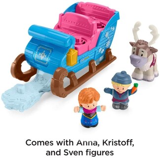 Foto 5 | Foto 5 | Fisher-price Disney Frozen Kristoff's Strigh Por People, Figure And Vehicle Set - Venta Internacional.