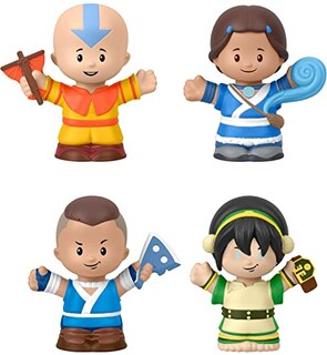 Foto 1 | Foto 1 | Set De Regalo De Avatar De Coleccionista Little People, 4 Figuras, De 1 A 12 Años - Venta Internacional.