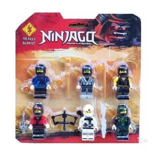 Foto 1 | Foto 1 | Set De Figuras De Juguete Ninja Go 6 Con Accesorios - Venta Internacional.