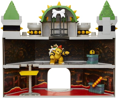 Foto 3 | Foto 3 | Playset: Set De Juego Super Mario Bowser's Castle Con Figura Exclusiva De Bowser - Venta Internacional.