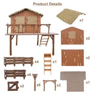Foto 3 | Foto 3 | Figuras De Animales De Granja Toymany, 54 Unidades, Con Barn House Kids - Venta Internacional.